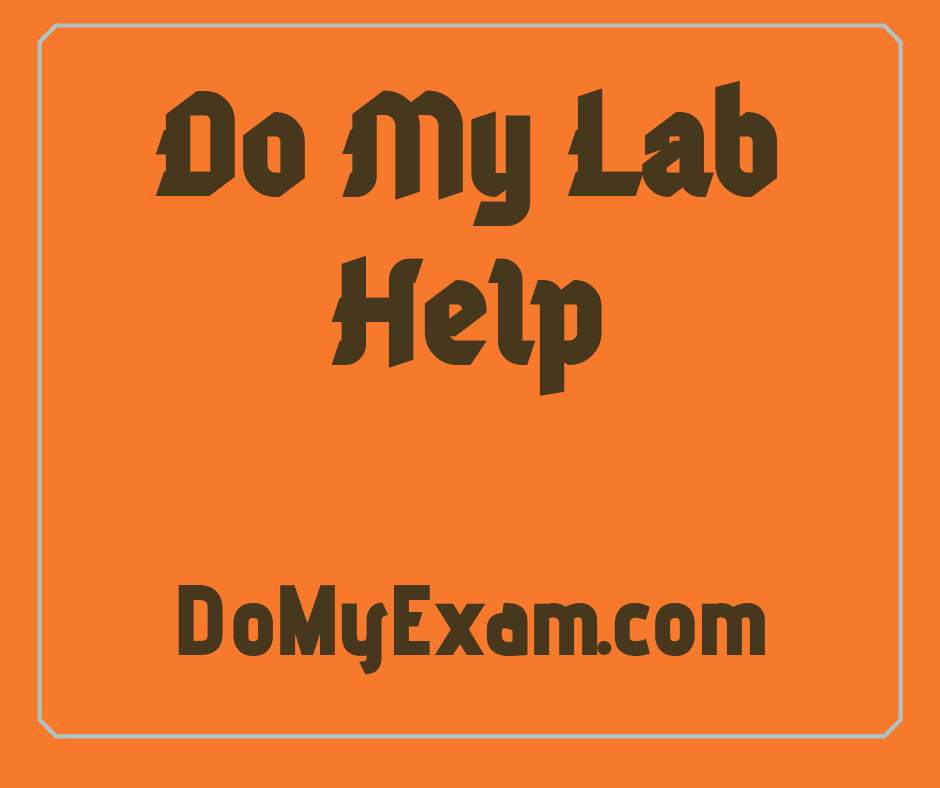 Do My Online Lab