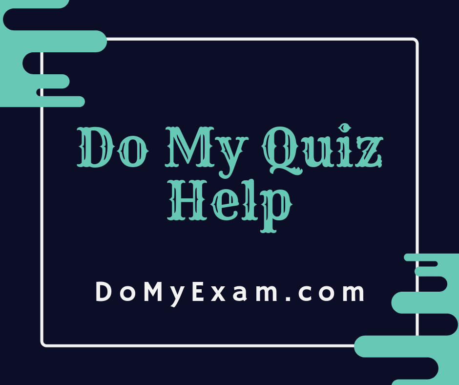 Do My Online Quiz