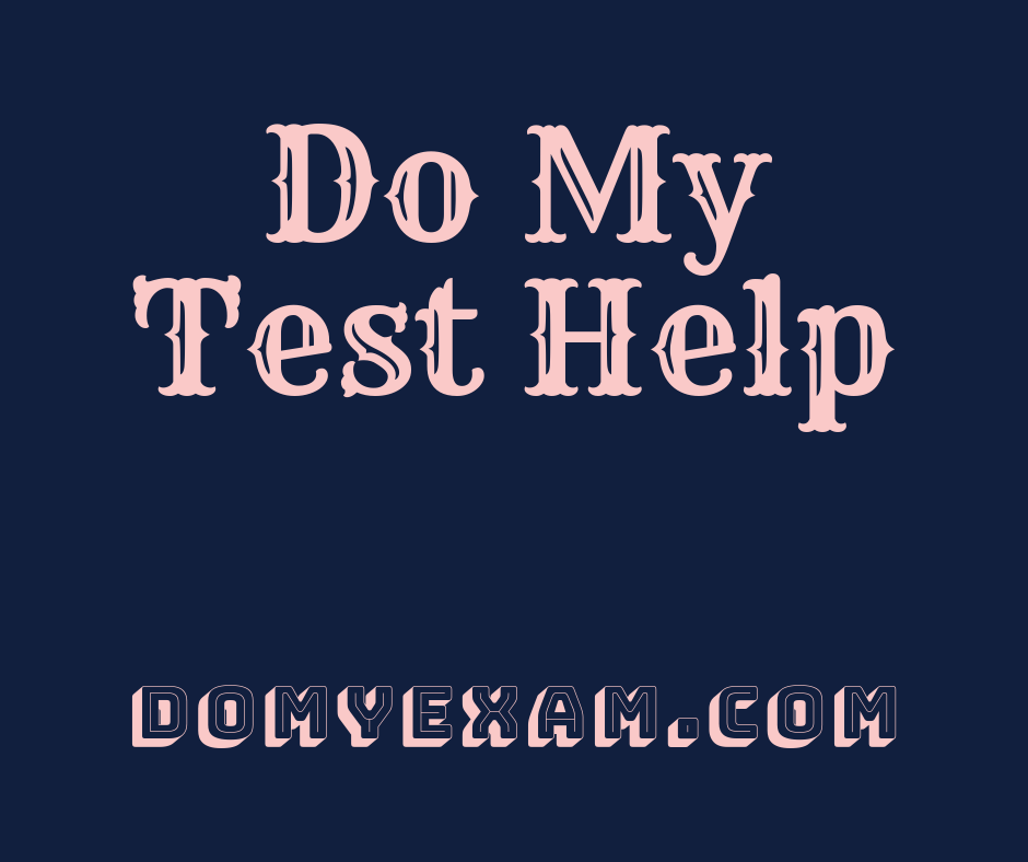 Do My Online Test