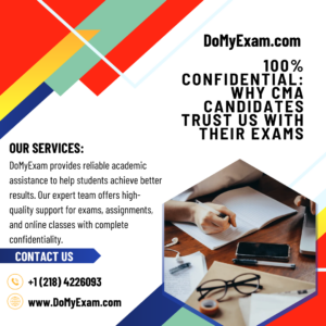 100% Confidential: Why CMA Candidates Trust Us With Their Exams