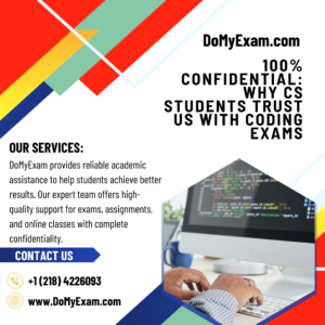 100% Confidential: Why CS Students Trust Us With Coding Exams