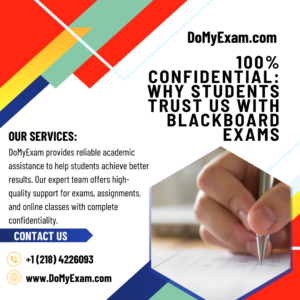 100% Confidential: Why Students Trust Us With Blackboard Exams