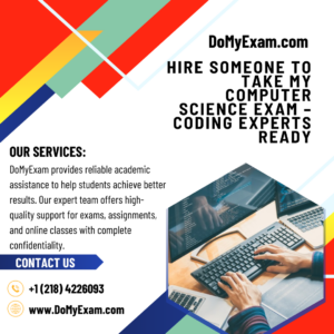Pay Someone to Do My Computer Science Exam | Hire Someone To Take My Exam
