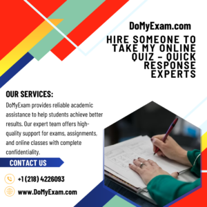 Hire Someone to Take My Online Quiz – Quick Response Experts