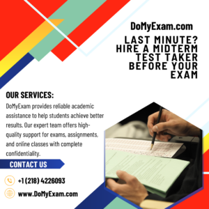 Last Minute? Hire a Midterm Test Taker Before Your Exam