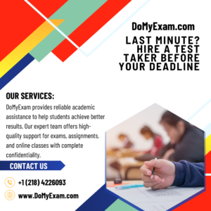 Last Minute? Hire a Test Taker Before Your Deadline